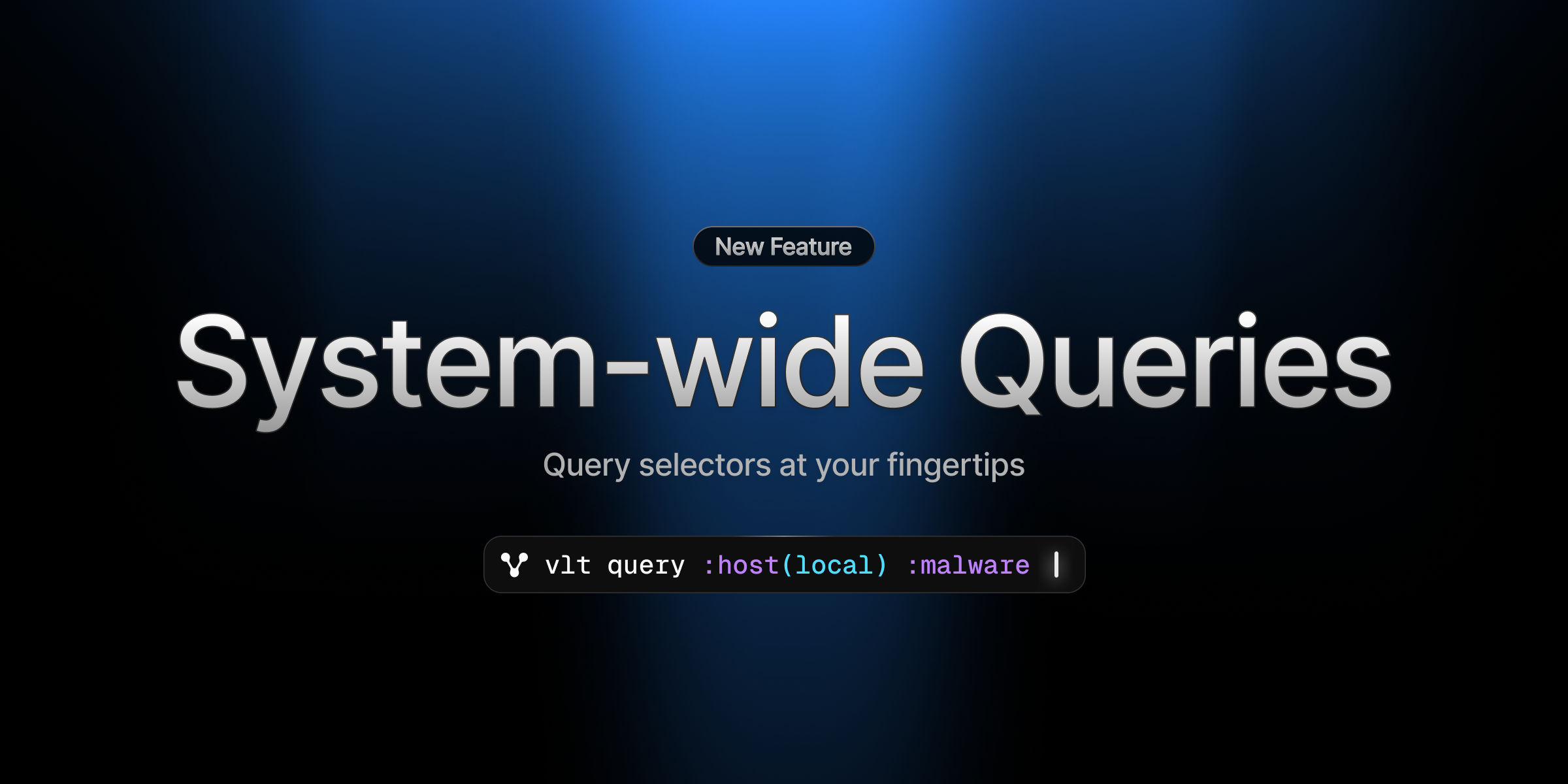 Save Our Ships, query selectors systemwide.
